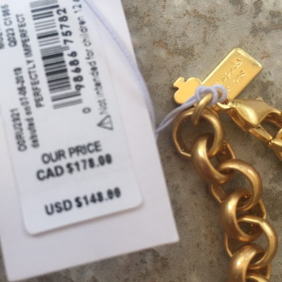 NWT ♠️ KATE SPADE Perfectly Imperfect necklace - Picture 4 of 5